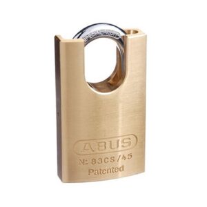 ABUS closed shackle padlock 83/45 $75.00